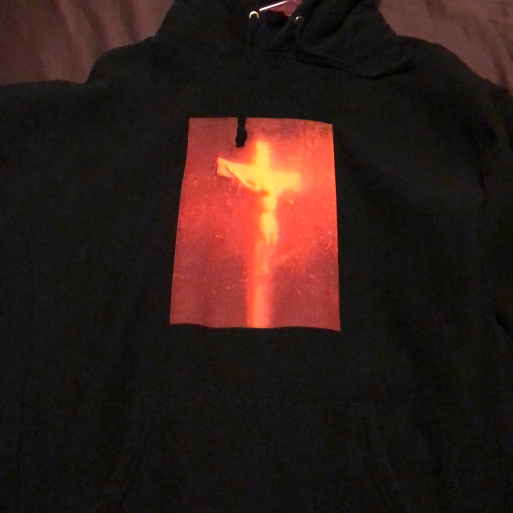 Supreme Andres Serrano Piss Christ hoodie